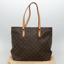 LOUIS VUITTON Monogram Cabas Mezzo Tote Bag M51151 LV Auth 99973AV-12