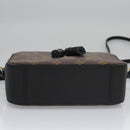 LOUIS VUITTON Monogram Saintonge Shoulder Bag Black M43555 LV Auth 99976SA-11