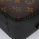 LOUIS VUITTON Monogram Saintonge Shoulder Bag Black M43555 LV Auth 99976SA-15