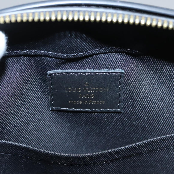 LOUIS VUITTON Monogram Saintonge Shoulder Bag Black M43555 LV Auth 99976SA