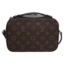 LOUIS VUITTON Monogram Saintonge Shoulder Bag Black M43555 LV Auth 99976SA-3