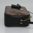 LOUIS VUITTON Monogram Saintonge Shoulder Bag Black M43555 LV Auth 99976SA-4
