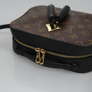 LOUIS VUITTON Monogram Saintonge Shoulder Bag Black M43555 LV Auth 99976SA-6