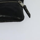 Christian Dior Trotter Canvas Shoulder Bag Black Auth 99984-14