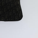 Christian Dior Trotter Canvas Shoulder Bag Black Auth 99984-16