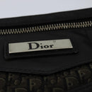 Christian Dior Trotter Canvas Shoulder Bag Black Auth 99984-10