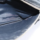 Christian Dior Trotter Canvas Shoulder Bag Black Auth 99984-18