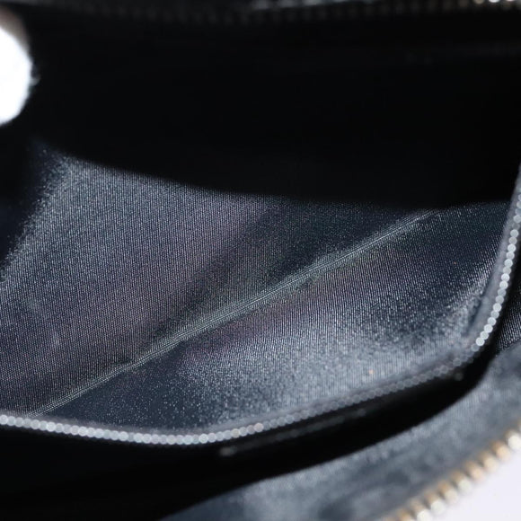 Christian Dior Trotter Canvas Shoulder Bag Black Auth 99984