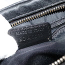 Christian Dior Trotter Canvas Shoulder Bag Black Auth 99984-12