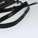 Christian Dior Trotter Canvas Shoulder Bag Black Auth 99984-7