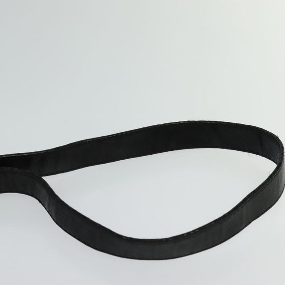 Christian Dior Trotter Canvas Shoulder Bag Black Auth 99984