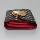 LOUIS VUITTON Monogram Multicolor Portefeuille Joy Wallet M60282 LV Auth 99985V-3