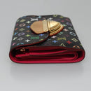 LOUIS VUITTON Monogram Multicolor Portefeuille Joy Wallet M60282 LV Auth 99985V-4