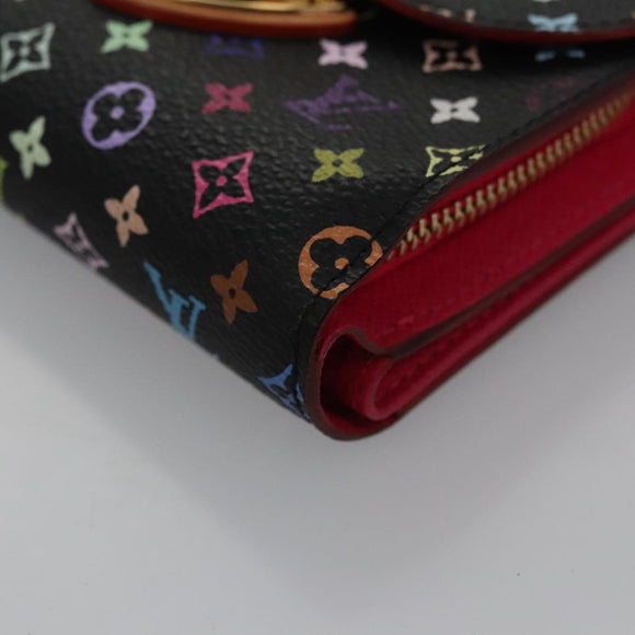 LOUIS VUITTON Monogram Multicolor Portefeuille Joy Wallet M60282 LV Auth 99985V