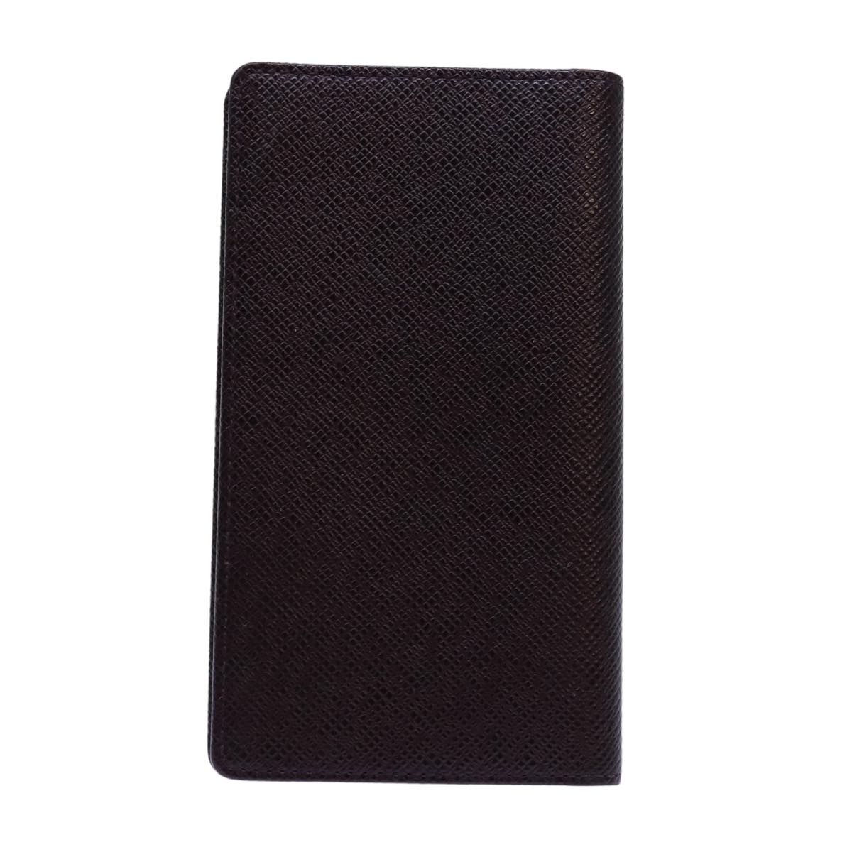 LOUIS VUITTON Taiga Agenda Posh Day Planner Cover Acajou R20415 LV
