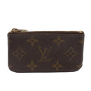 LOUIS VUITTON Monogram Pochette Cles Coin Purse M62650 LV Auth A095-1
