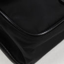 PRADA Shoulder Bag Nylon Black Silver Auth am8599V-15