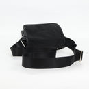 PRADA Shoulder Bag Nylon Black Silver Auth am8599V-7