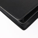 LOUIS VUITTON Epi Serviette Ambassador Business Bag Black M54412 LV Auth BA8580-17