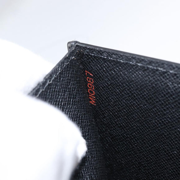 LOUIS VUITTON Epi Serviette Ambassador Business Bag Black M54412 LV Auth BA8580