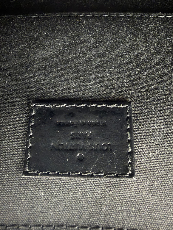 LOUIS VUITTON Monogram Vernis Mirada Hand Bag 2way Noir Manetic LV Auth BA9536