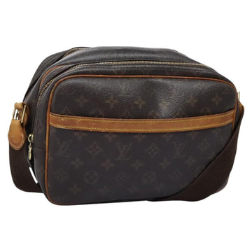 LOUIS VUITTON Monogram Reporter PM Shoulder Bag M45254 LV Auth bs22146