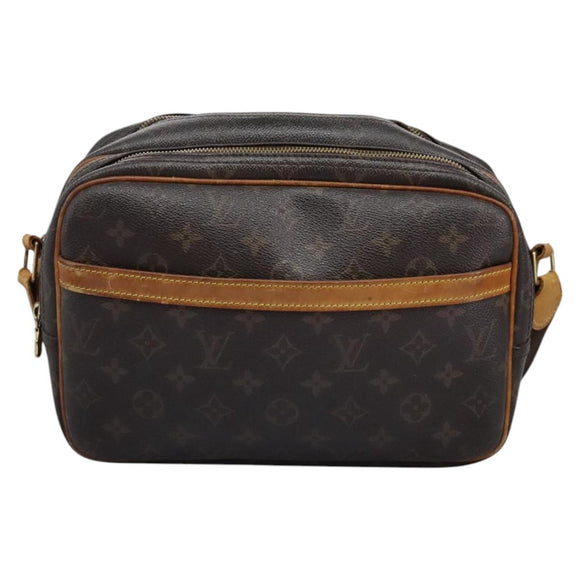 LOUIS VUITTON Monogram Reporter PM Shoulder Bag M45254 LV Auth bs22146