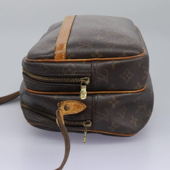 LOUIS VUITTON Monogram Reporter PM Shoulder Bag M45254 LV Auth bs22146