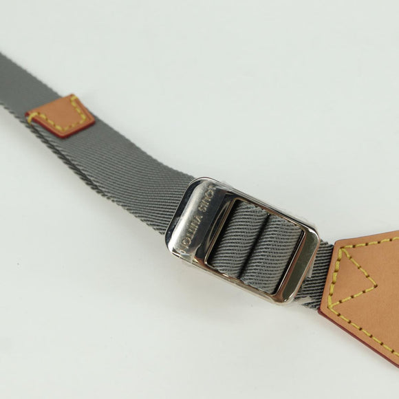 LOUIS VUITTON Titanium Keepall Bandouliere 50 Bag Gray M43886 LV Auth YKZ839SM