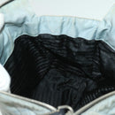 PRADA Chain Shoulder Bag Nylon Light Blue Auth ac1036-22