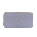 LOUIS VUITTON Empreinte Portefeuille Scrett Ron Long Wallet M93437 LV Auth ac159-3