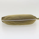 GUCCI Sherry Line Shoulder Bag Canvas Gold Auth ac1764-6