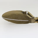 GUCCI Sherry Line Shoulder Bag Canvas Gold Auth ac1764-4