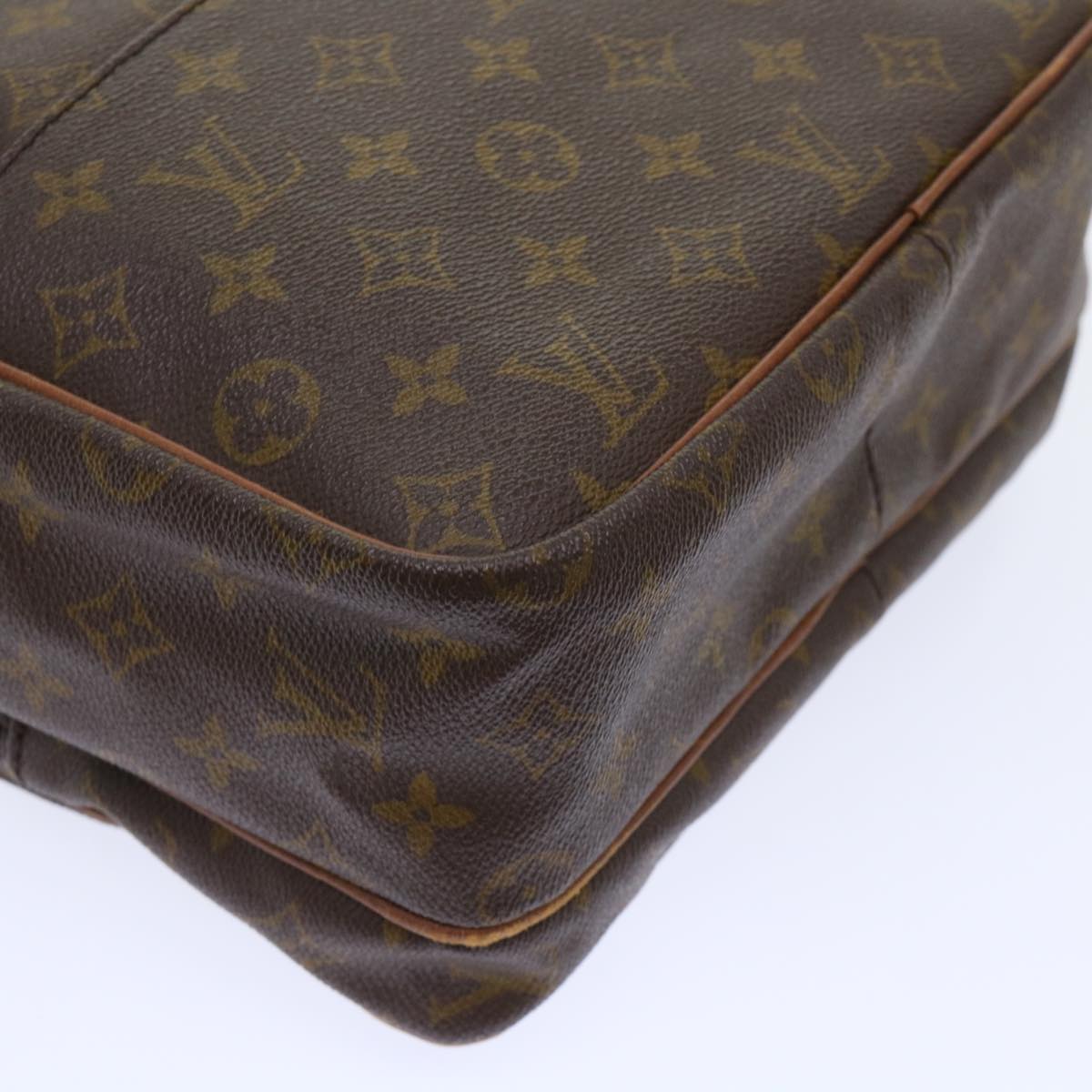 LOUIS VUITTON Monogram Nile Shoulder Bag Vintage M45244 LV Auth ac2102