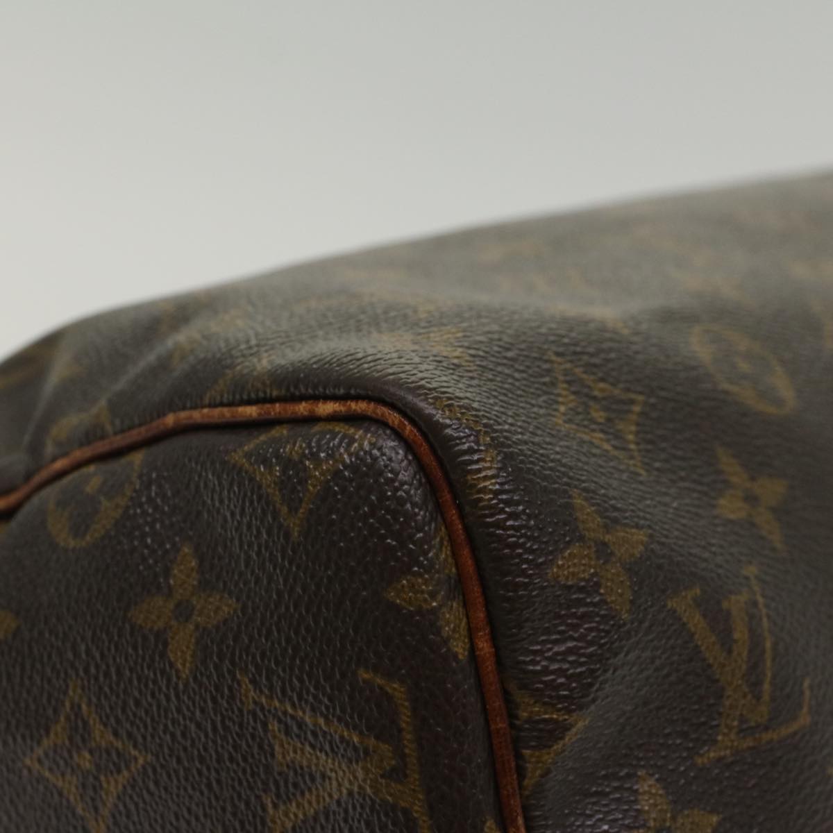 LOUIS VUITTON Monogram Speedy 30 Hand Bag M41526 LV Auth ac2106