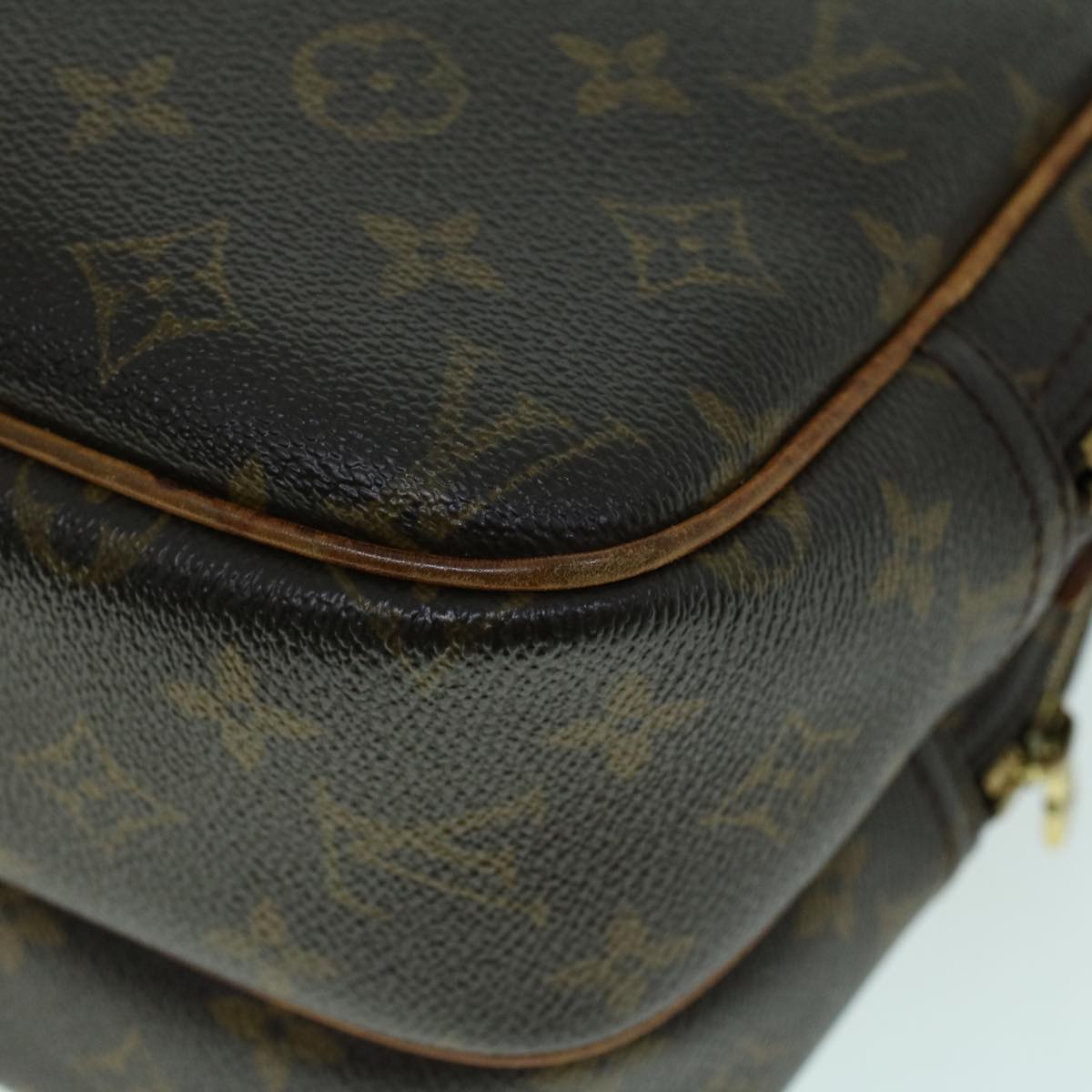 LOUIS VUITTON Monogram Reporter PM Shoulder Bag M45254 LV Auth ac2182