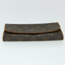 LOUIS VUITTON Monogram Pochette Twin PM Shoulder Bag M51854 LV Auth ac2218-6