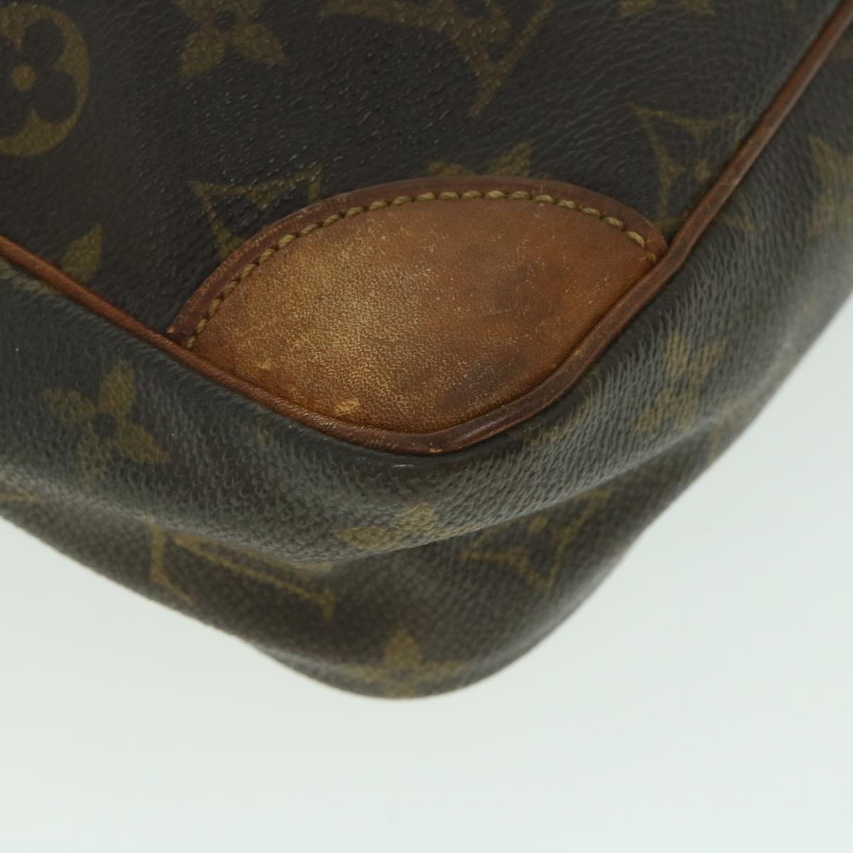 LOUIS VUITTON Monogram Compiegne 28 Clutch Bag M51845 LV Auth ac2263