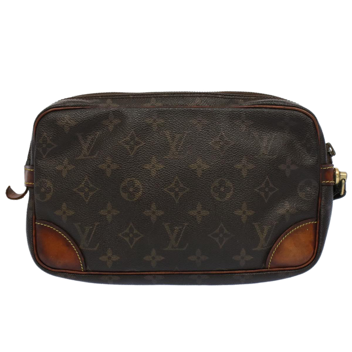 LOUIS VUITTON Monogram Marly Dragonne PM Clutch Bag M51827 LV Auth ac2264 - 0