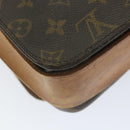 LOUIS VUITTON Monogram Cartouchiere GM Shoulder Bag M51252 LV Auth ac2265-18