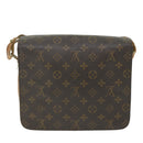 LOUIS VUITTON Monogram Cartouchiere GM Shoulder Bag M51252 LV Auth ac2265-2