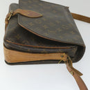 LOUIS VUITTON Monogram Cartouchiere GM Shoulder Bag M51252 LV Auth ac2265-4