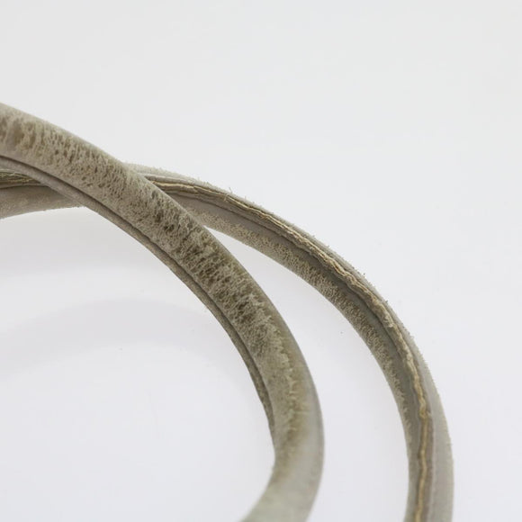 PRADA Hand Bag Nylon 2way Beige Auth ac2285