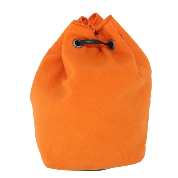 GUCCI Pouch Canvas Orange 039 0973 Auth ac2314