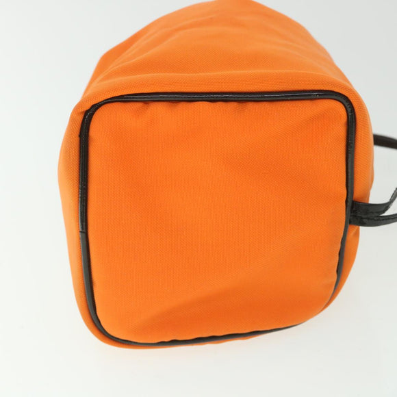 GUCCI Pouch Canvas Orange 039 0973 Auth ac2314