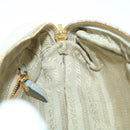PRADA Pouch Canvas White Auth ac2316-18