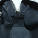 BALLY Hand Bag Canvas Gray Auth ac2394-19