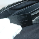 BALLY Hand Bag Canvas Gray Auth ac2394-12