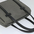 BALLY Hand Bag Canvas Gray Auth ac2394-6