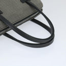 BALLY Hand Bag Canvas Gray Auth ac2394-7